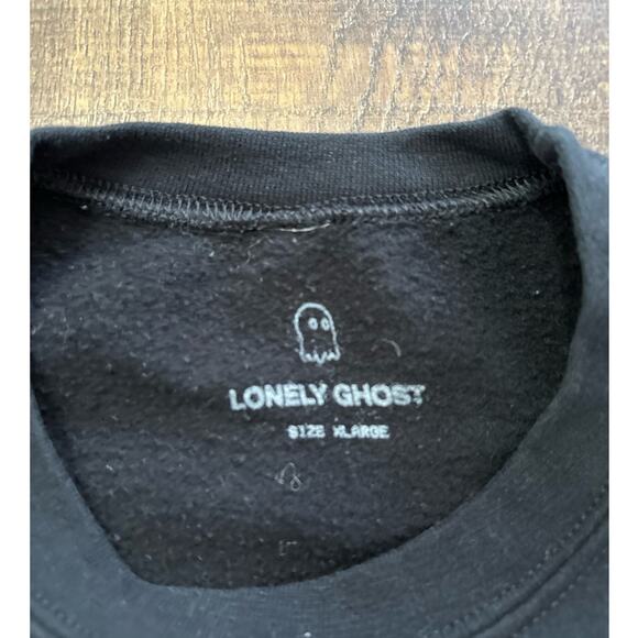 Yves Saint Lonely Ghost Ghost Unisex Crewneck Sweatshirt Size X-large - Picture 3 of 7